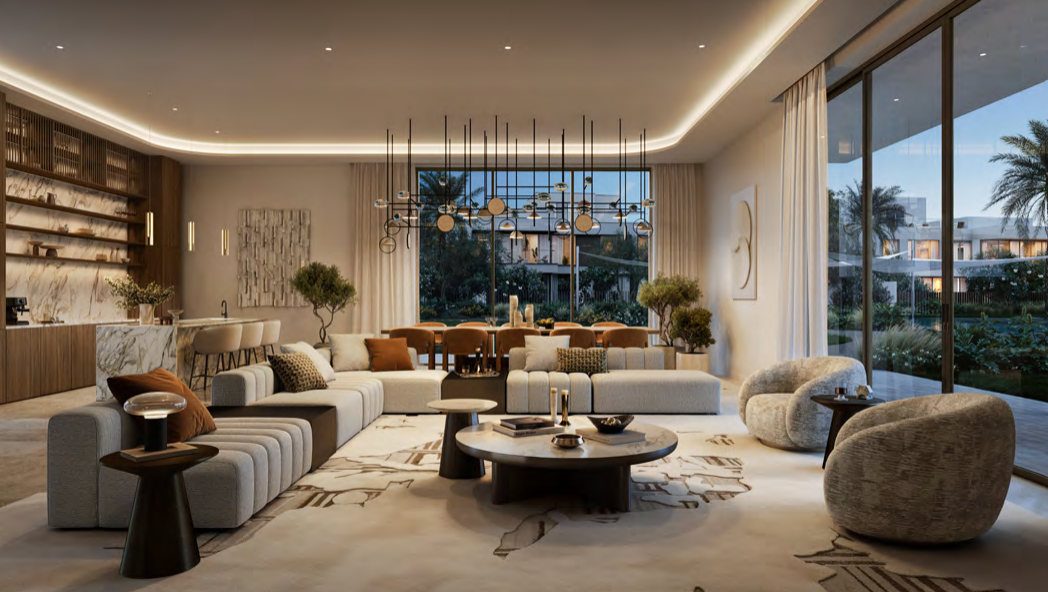 Tierra Address Villas Emaar Oasis distress 5Br villa distress resale interior