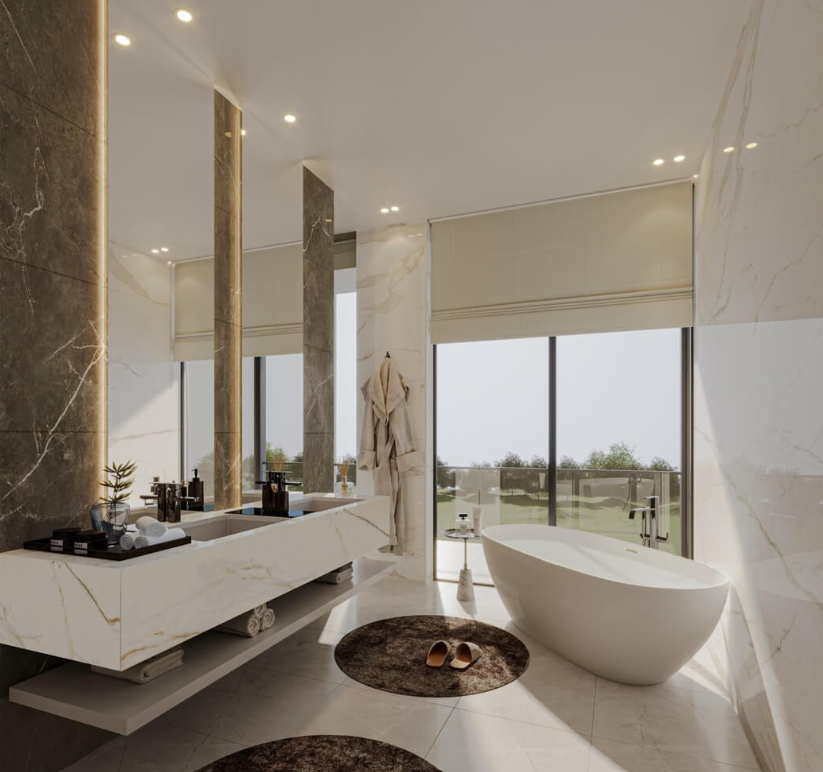 Terra Golf collection 6 BR villa distress resale bath tub