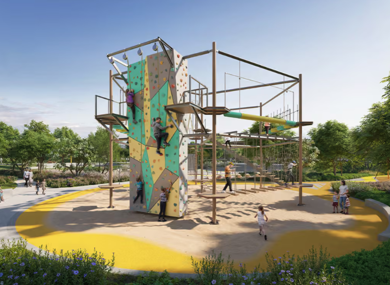 Vida Residence Club Point distress 2BR resale kids' play area